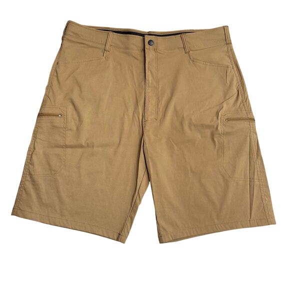 Wrangler Mens Shorts Sz 40 Khaki - Picture 1 of 5
